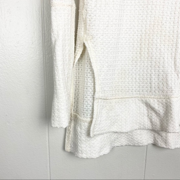 Free People | Off White Wide NeckThermal - Picture 2 of 3